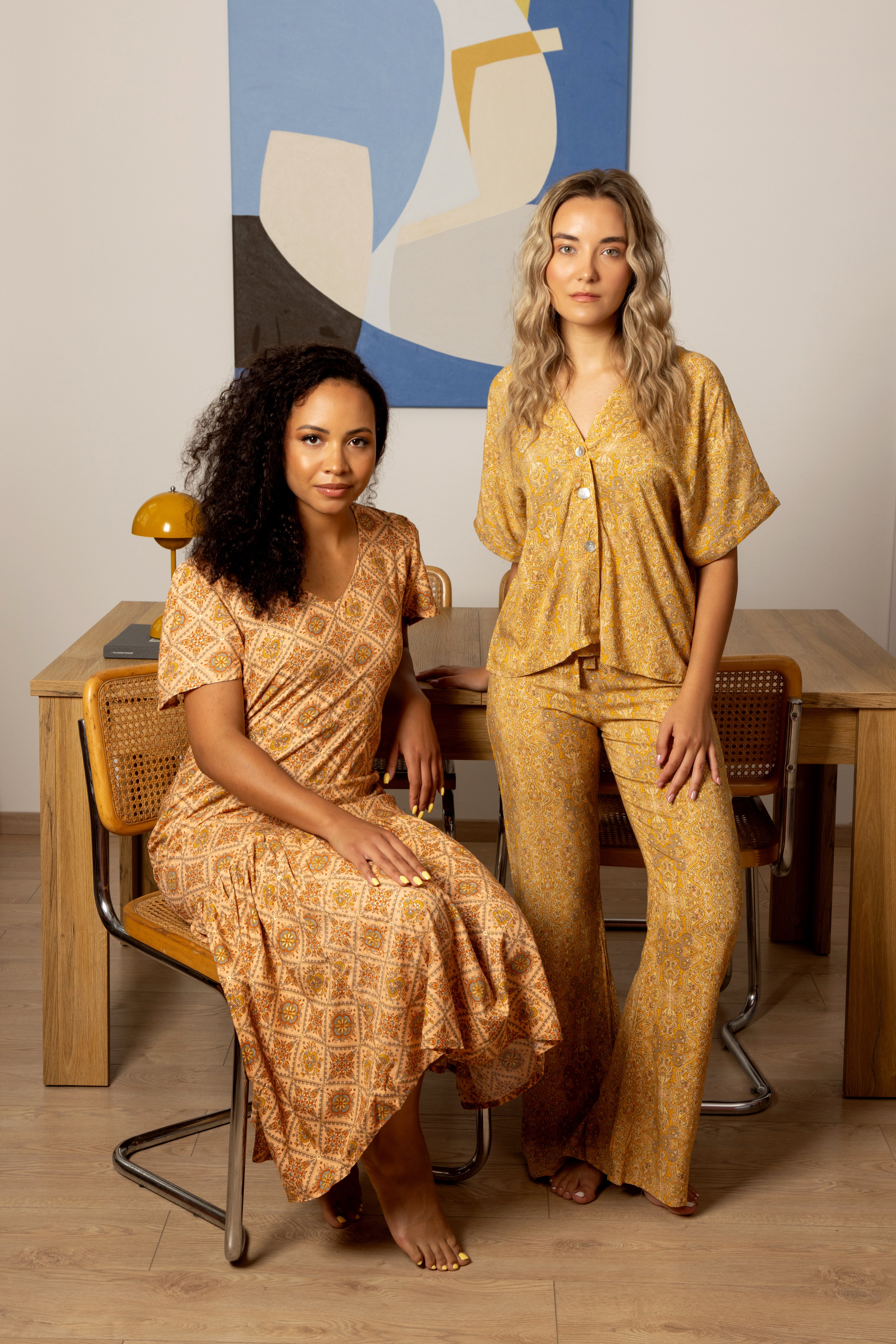 Majorca Pants Royal Yellow