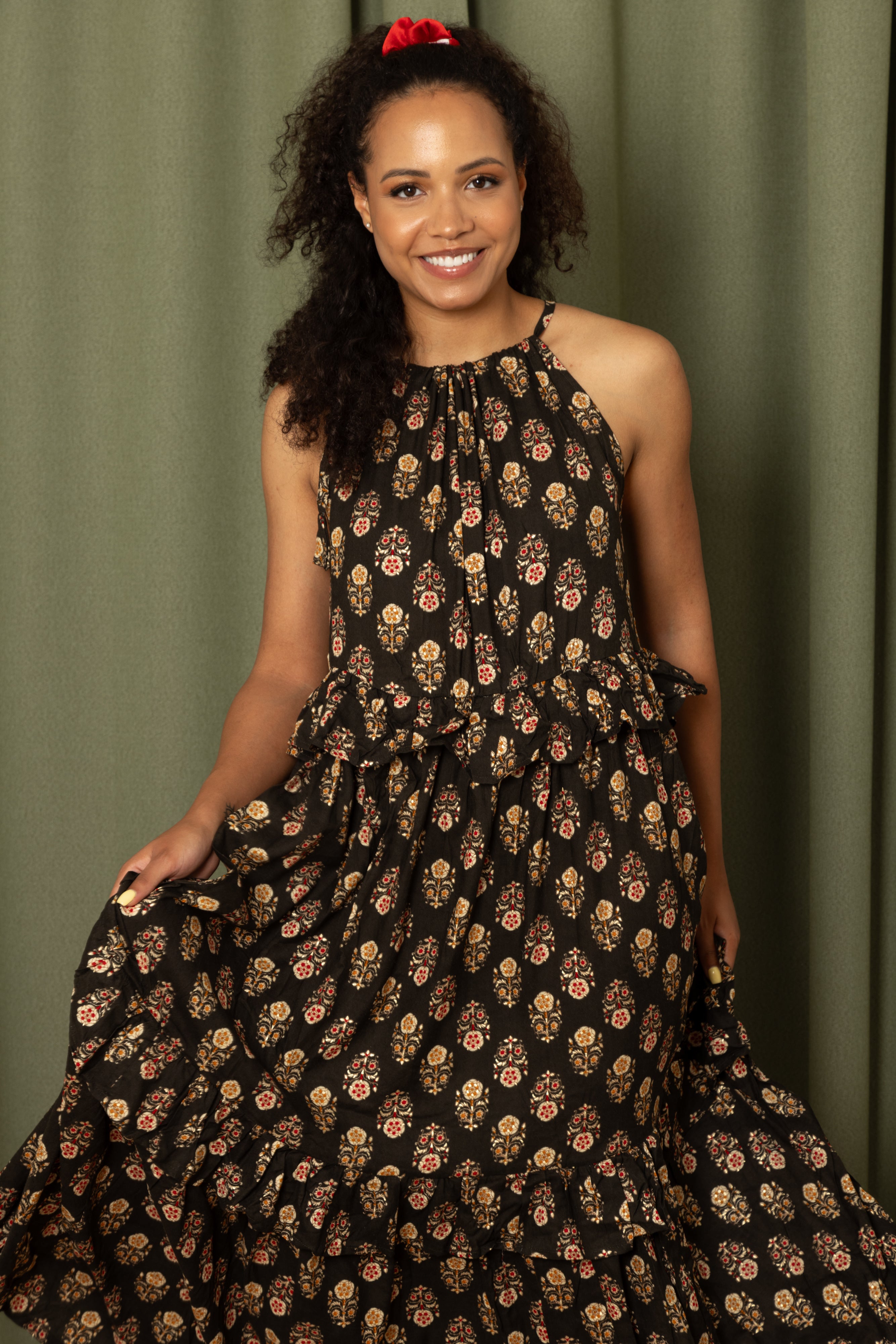 Sorrento Dress Black Majestic