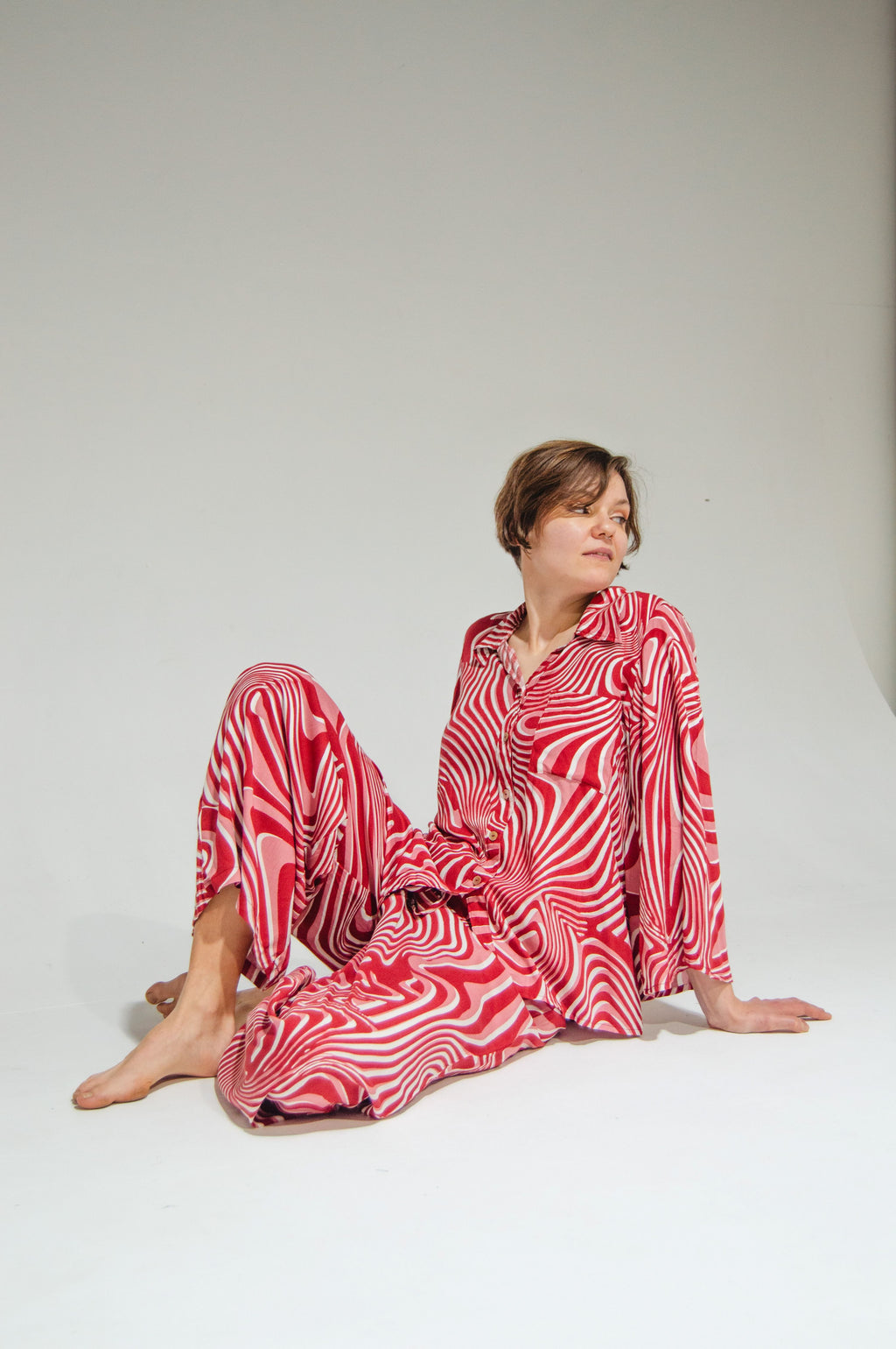 Athen Pants Funky Red