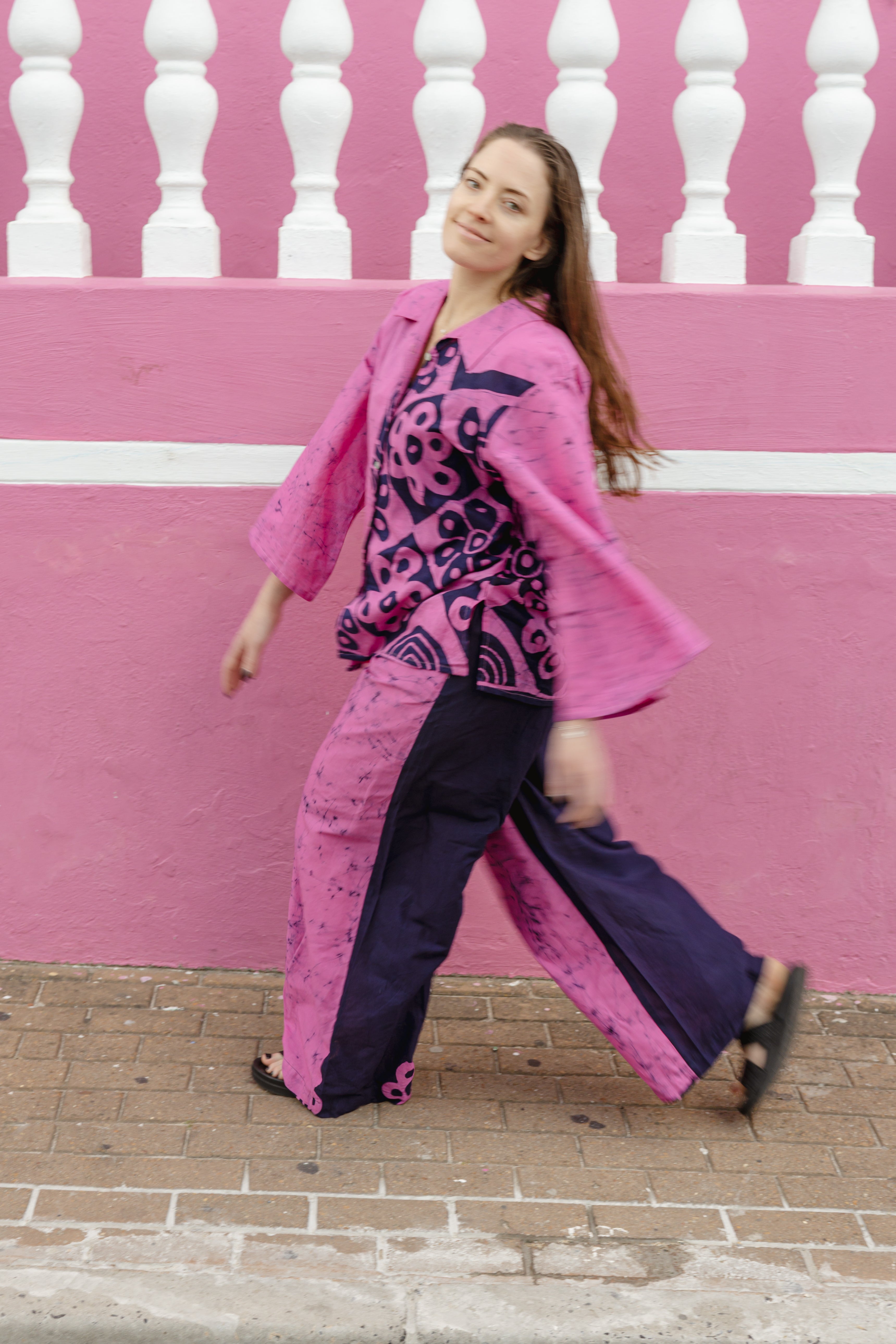 Athen Pants Garden Noir