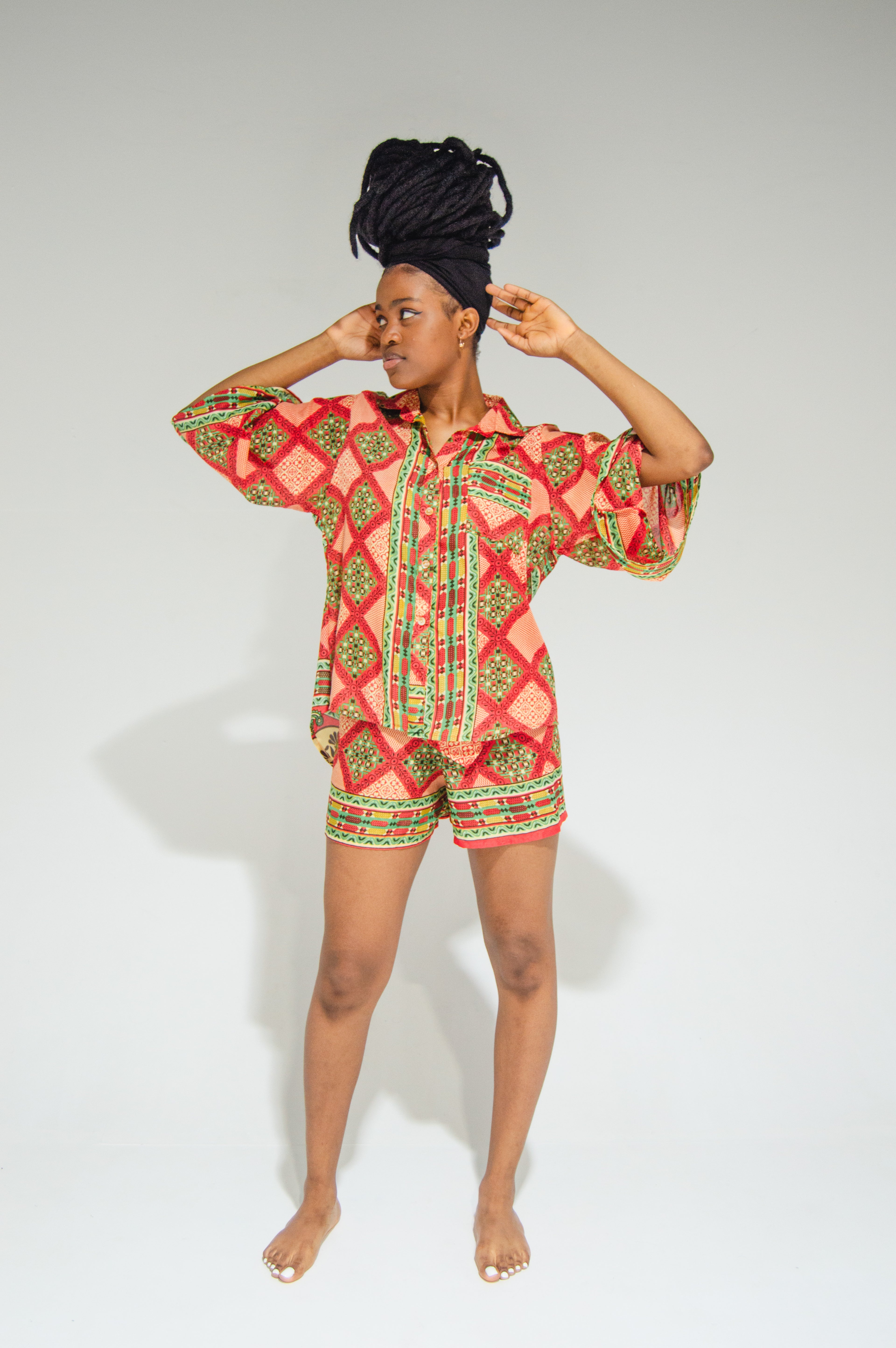 Mirissa Shorts Red Maroc