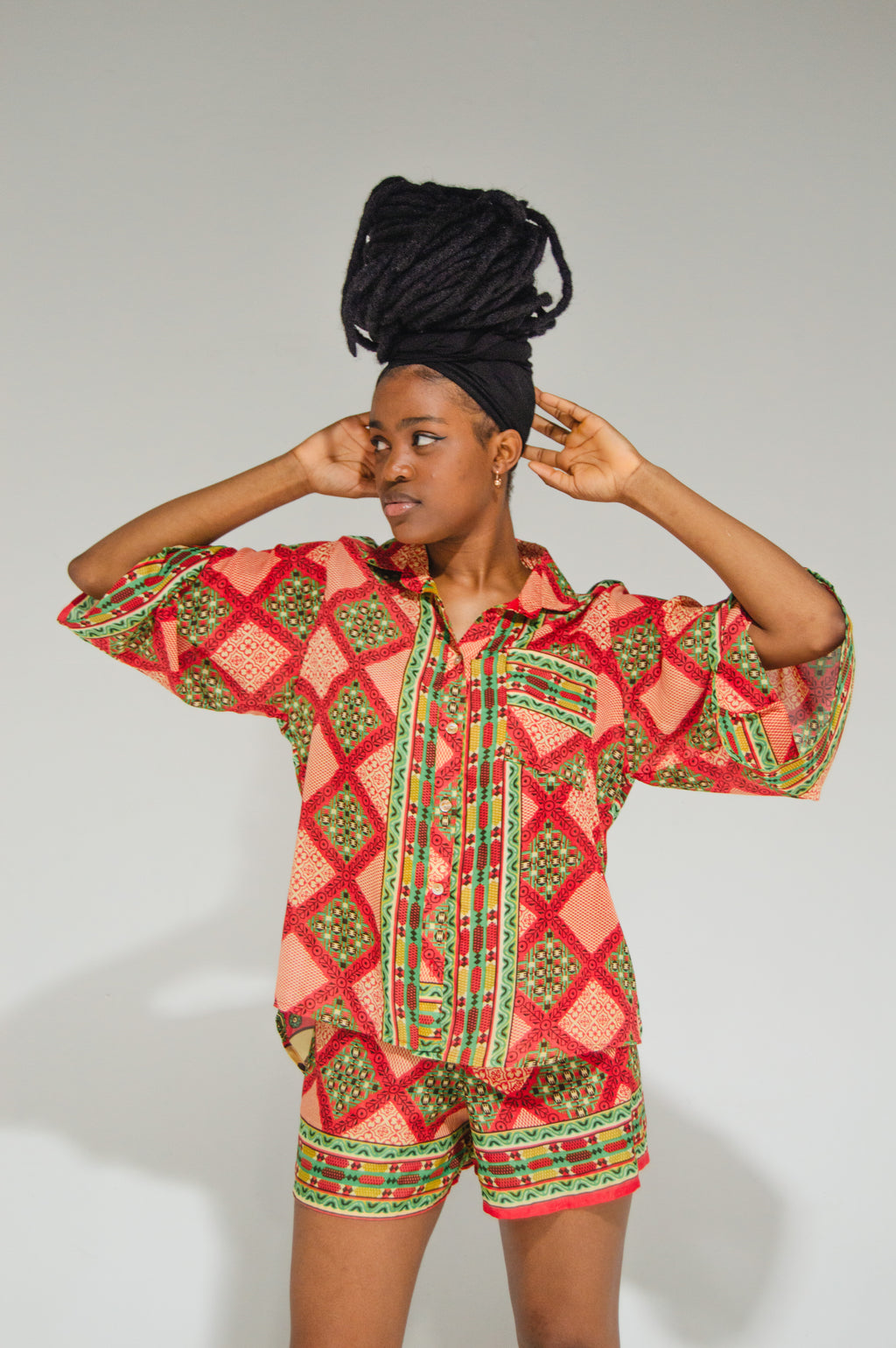 Mirissa Shorts Red Maroc