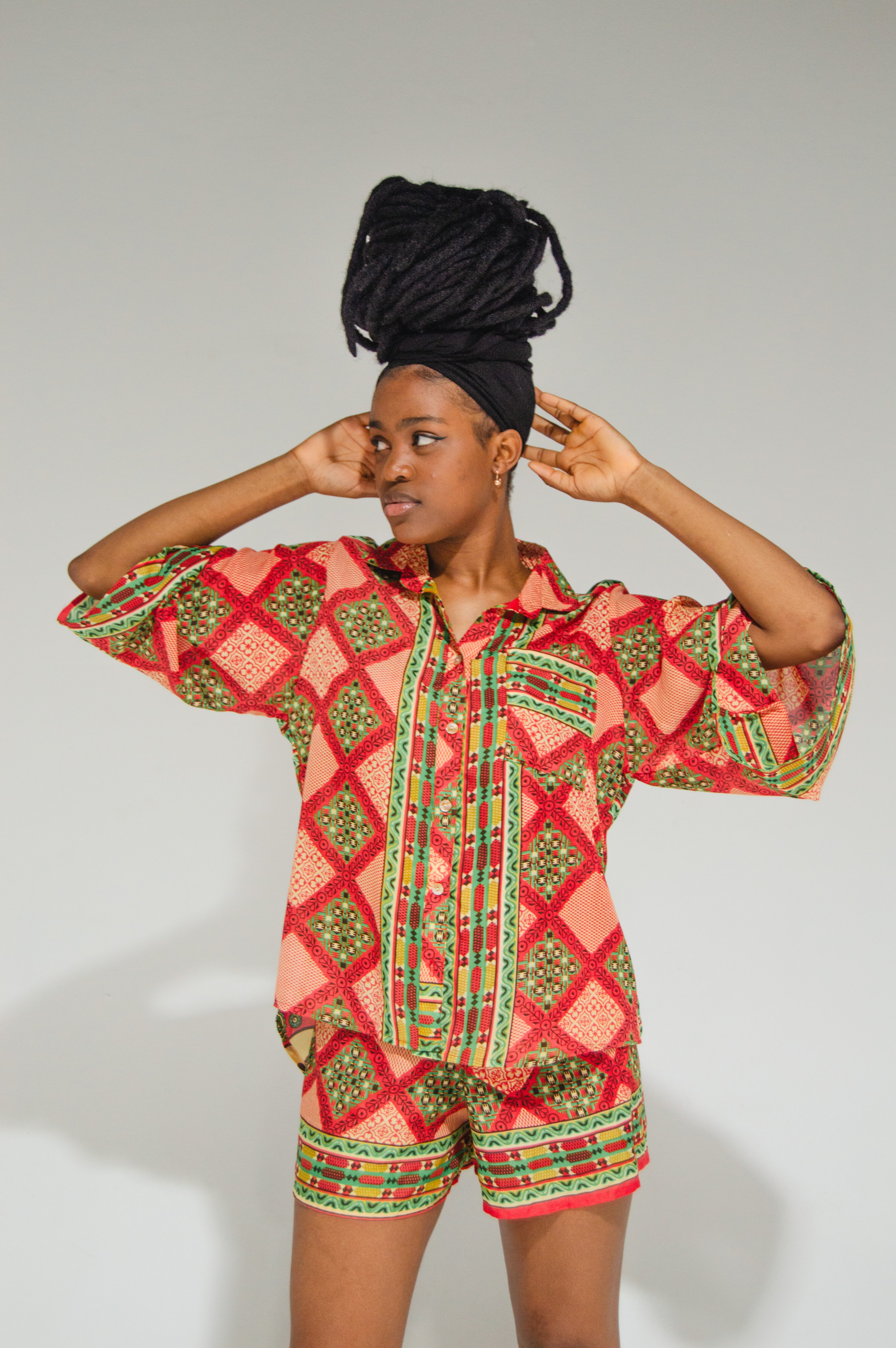 Mirissa Shorts Red Maroc