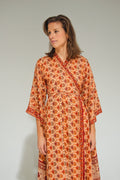 Byron Kimono Dress Rusty Mystic