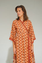 Byron Kimono Dress Rusty Mystic