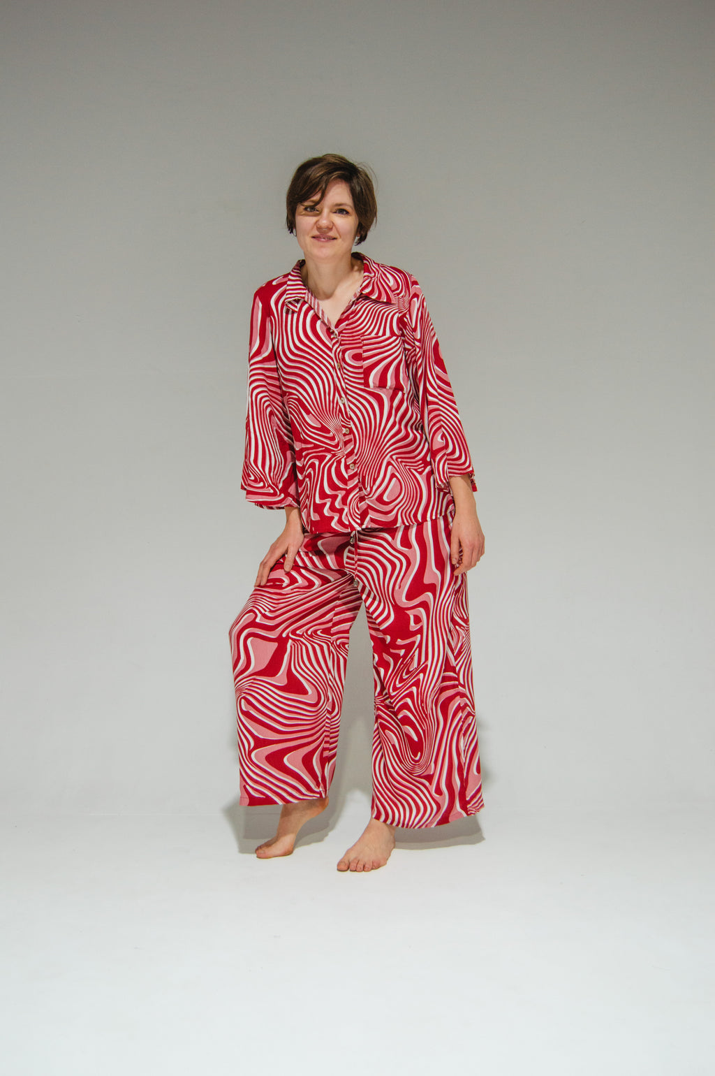Athen Pants Funky Red