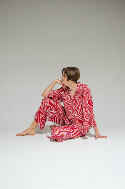 Budapest Shirt Funky Red