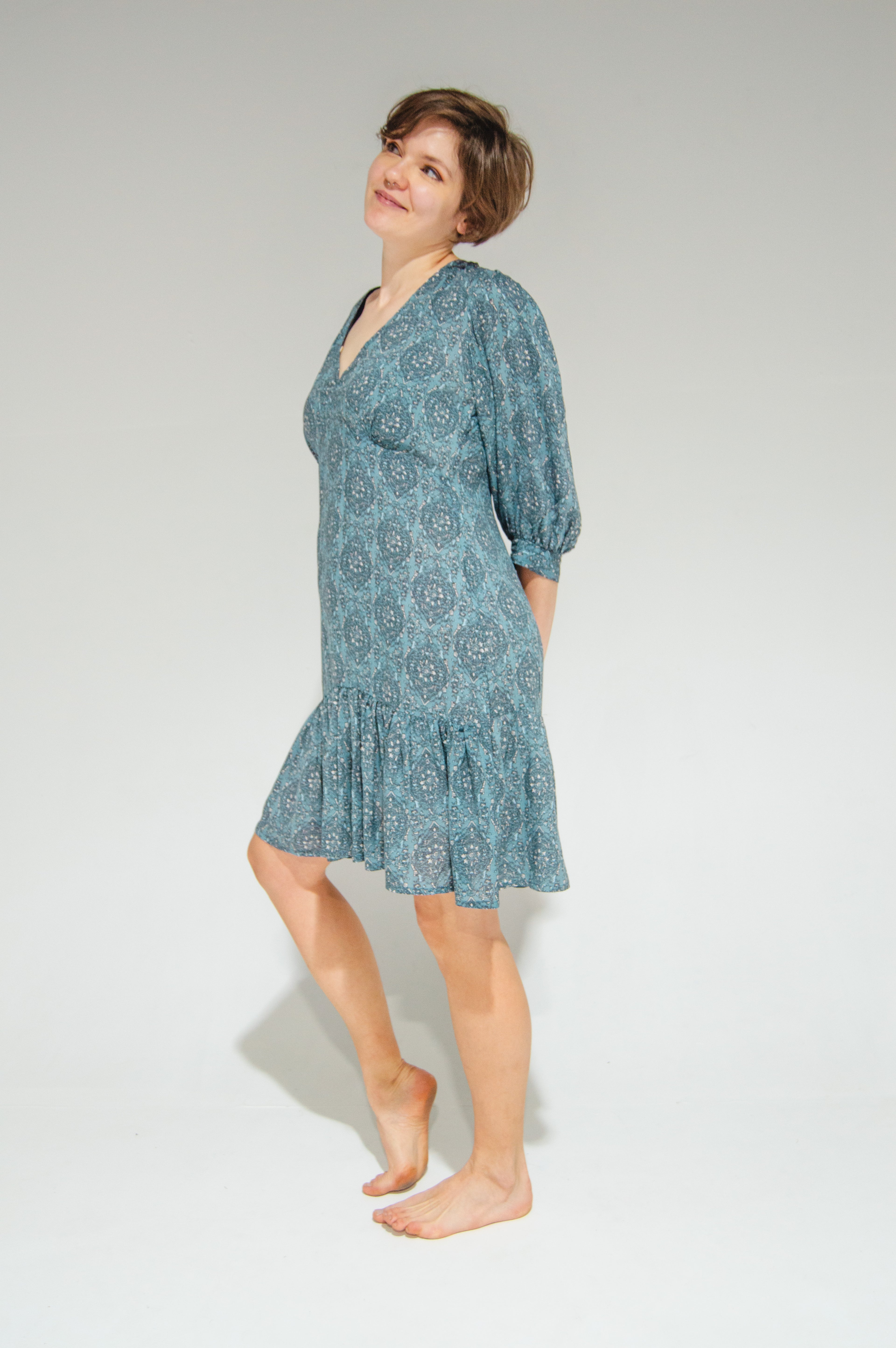 Florence Dress Dreamy Blue