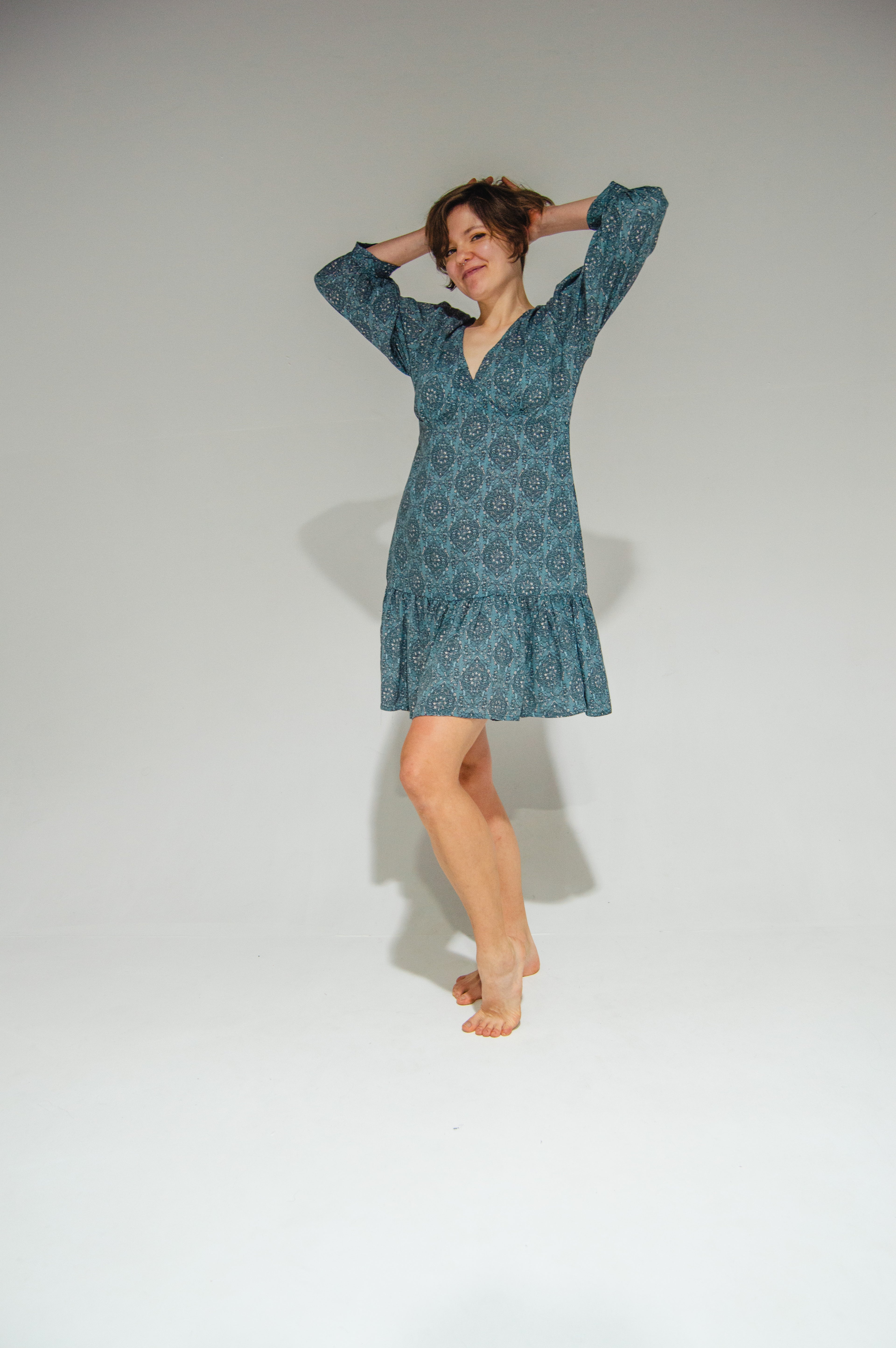 Florence Dress Dreamy Blue