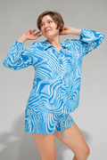 Prague Shirt Funky Blue