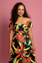 Rio Dress Midnight Tropics